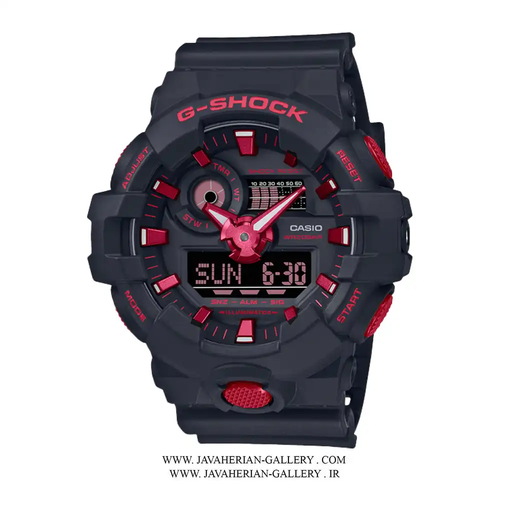 ساعت مردانه کاسیو ga-700bnr-1ad 2 ساعت مردانه کاسیو ga-700bnr-1ad