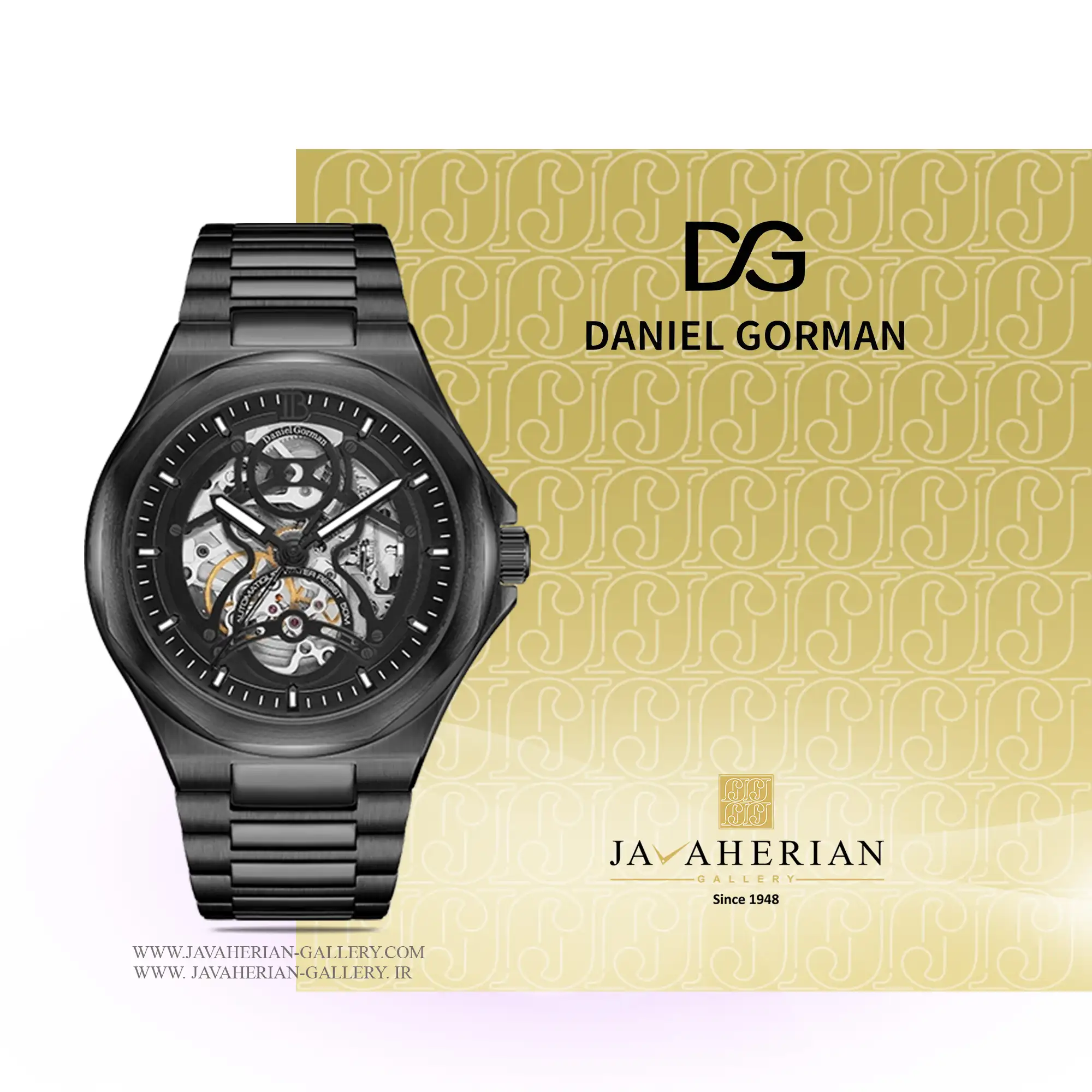 ساعت مردانه دنیل گورمن DG8007.KK 1 ساعت مردانه دنیل گورمن DG8007.KK