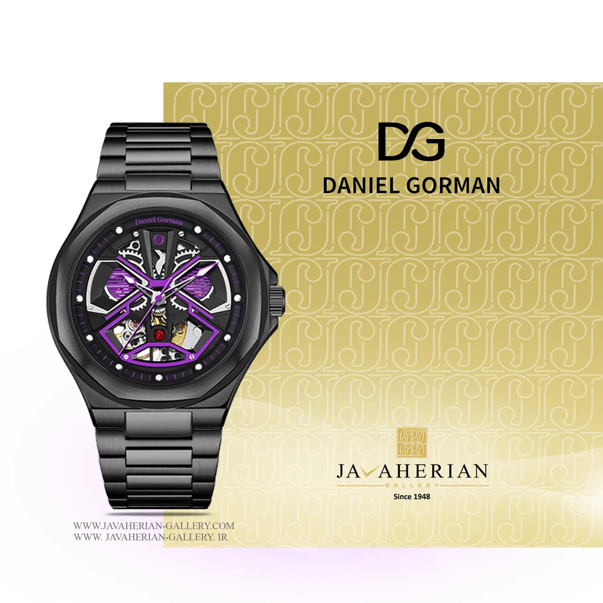 ساعت مردانه دنیل گورمن DG8107.KP 1 ساعت مردانه دنیل گورمن DG8107.KP