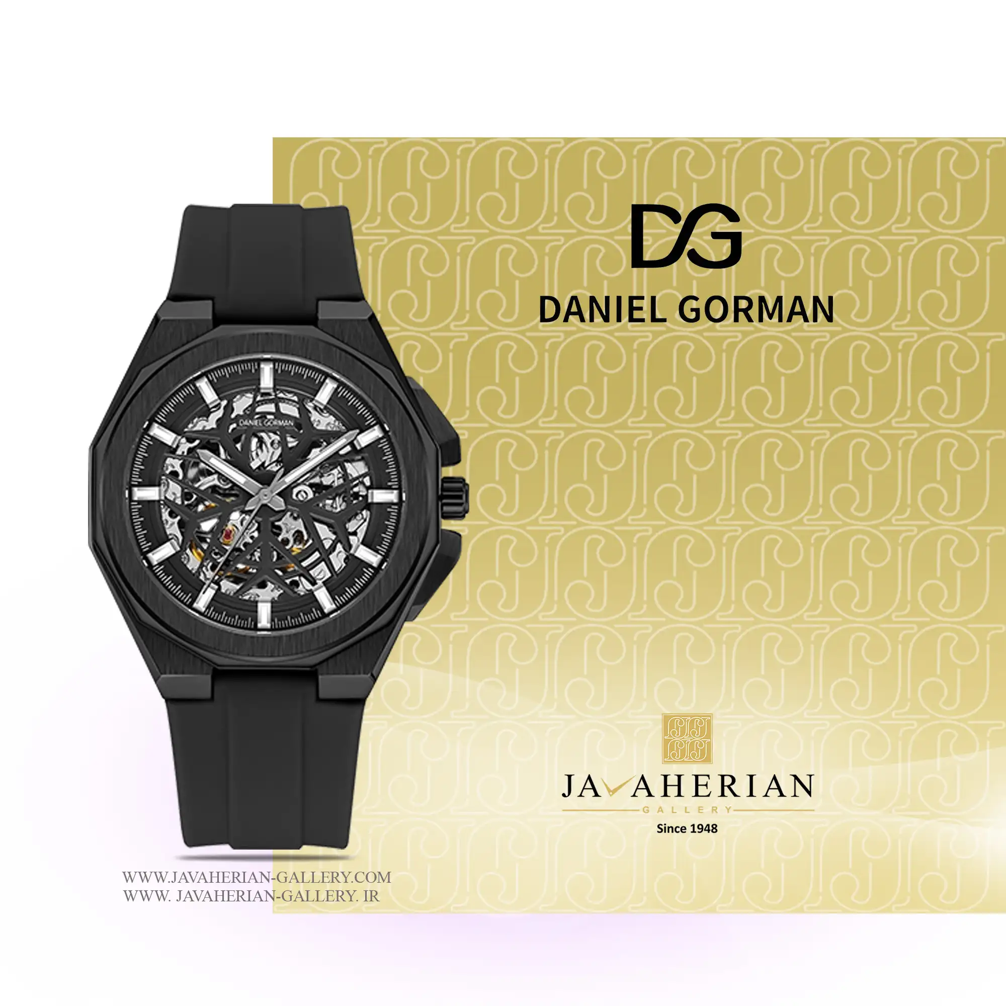 ساعت مردانه دنیل گورمن DG8110.KK 1 ساعت مردانه دنیل گورمن DG8110.KK