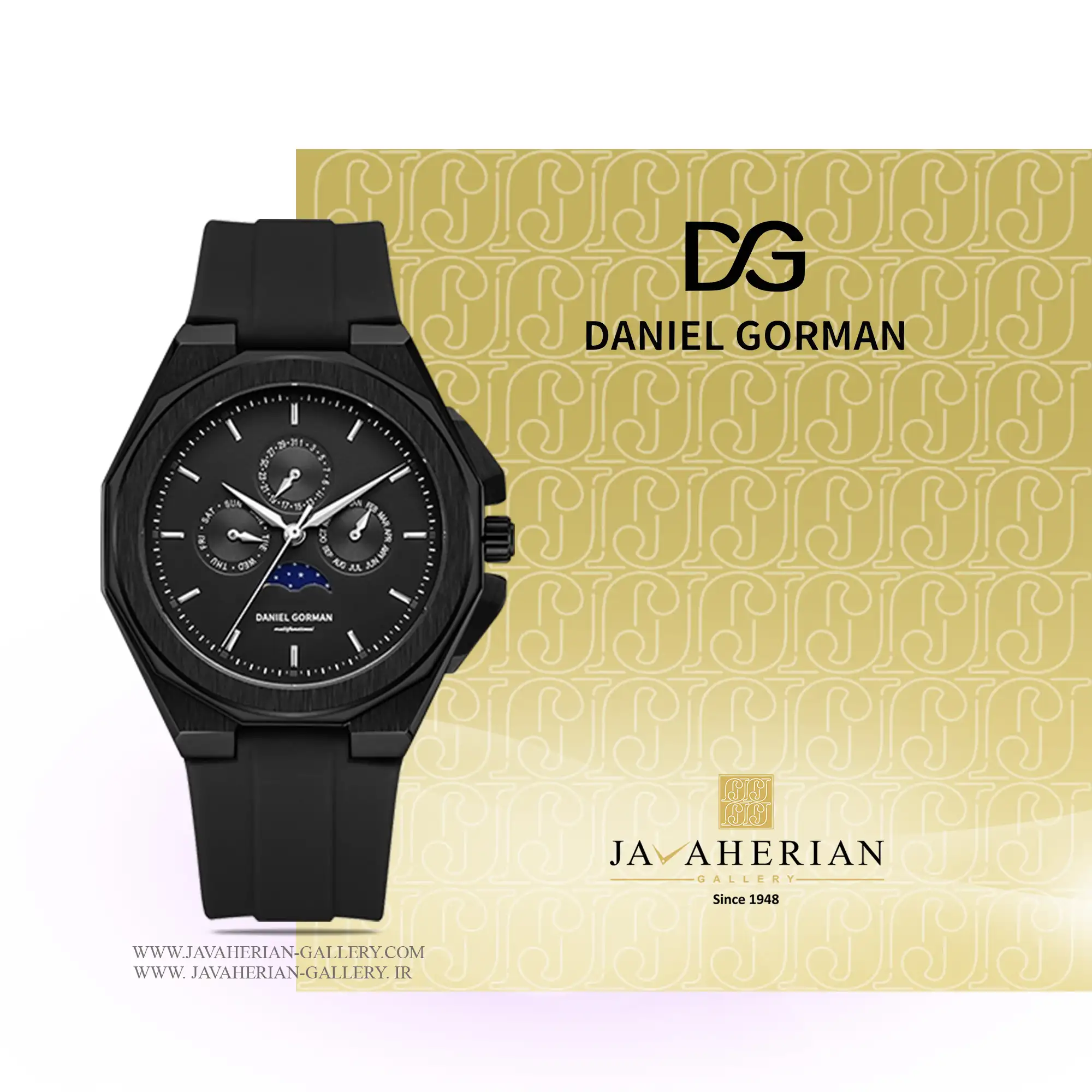 ساعت مردانه دنیل گورمن DG9199.KKK 1 ساعت مردانه دنیل گورمن DG9199.KKK