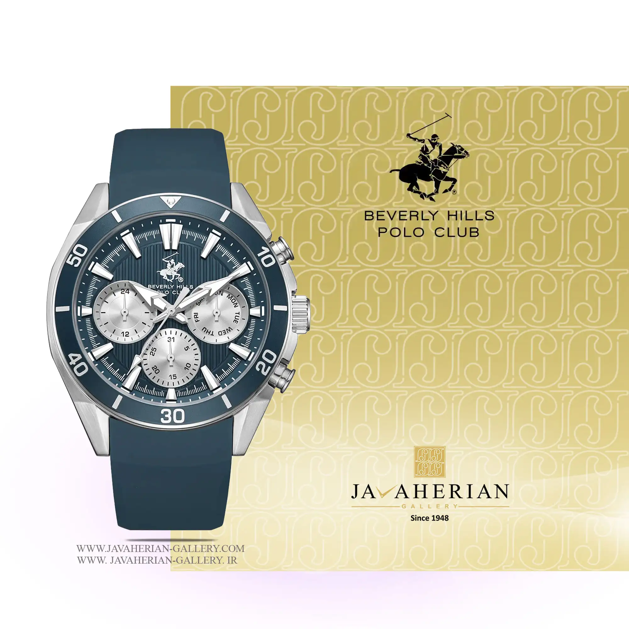 ساعت مردانه پولو بورلی هیلز BP3730X.366 1 ساعت مردانه پولو بورلی هیلز BP3730X.366