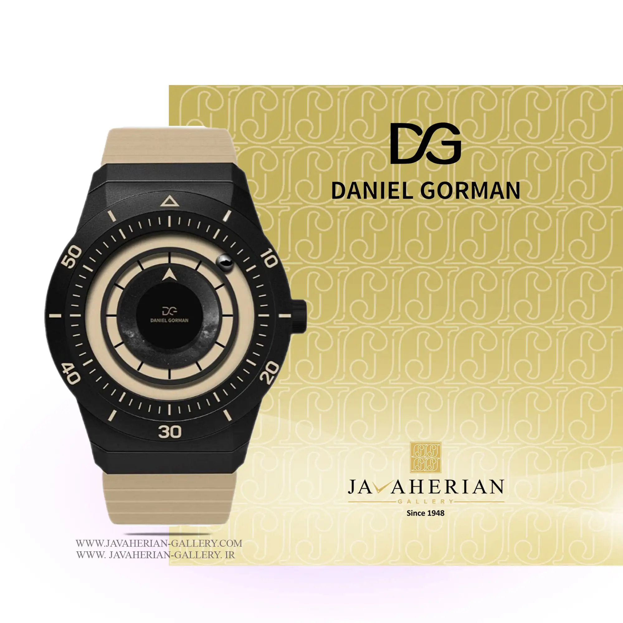 ساعت مردانه دنیل گورمن DG0131.KB 1 ساعت مردانه دنیل گورمن DG0131.KB