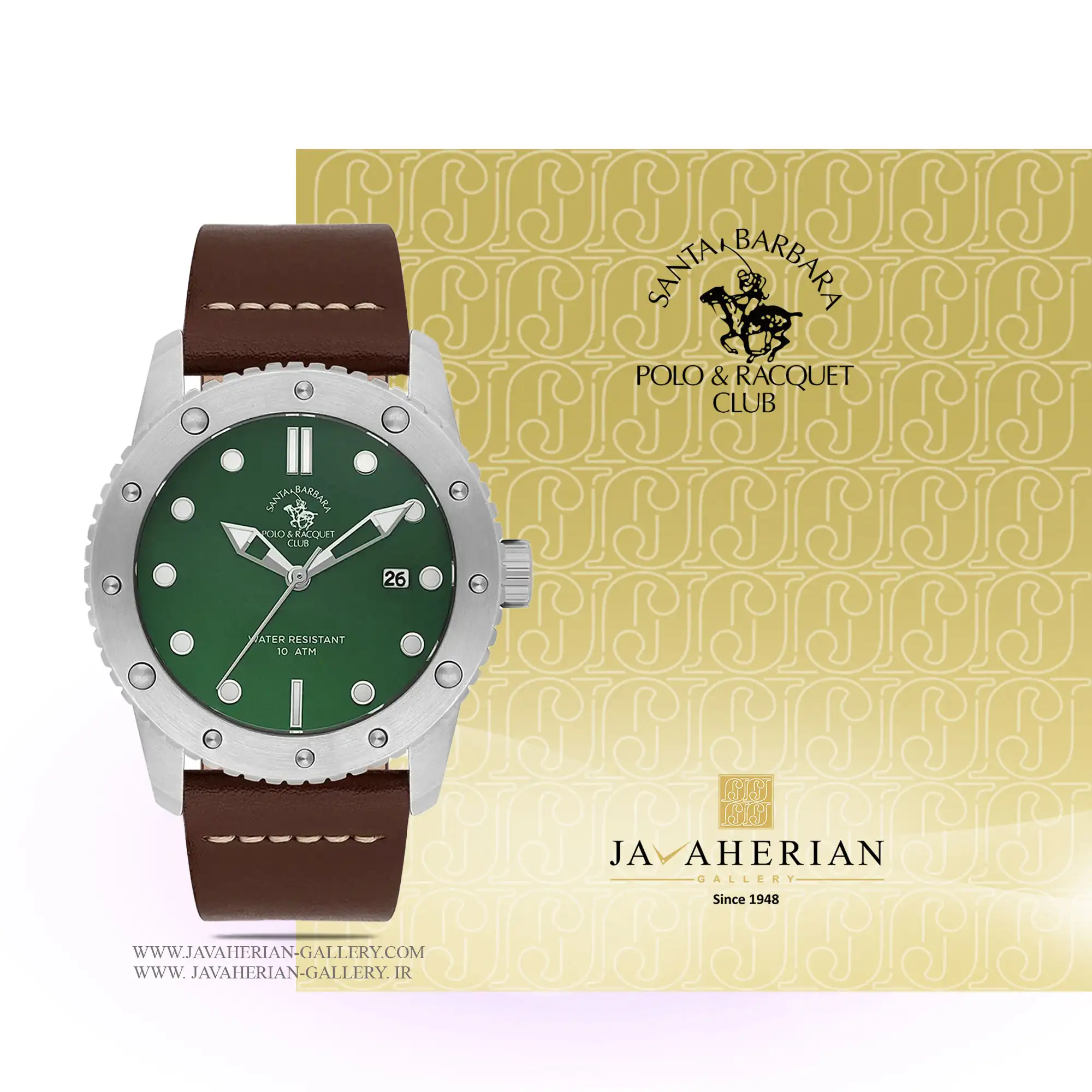 ساعت مردانه پولو سانتا باربارا SB.8.10001-3 1 ساعت مردانه پولو سانتا باربارا SB.8.10001-3