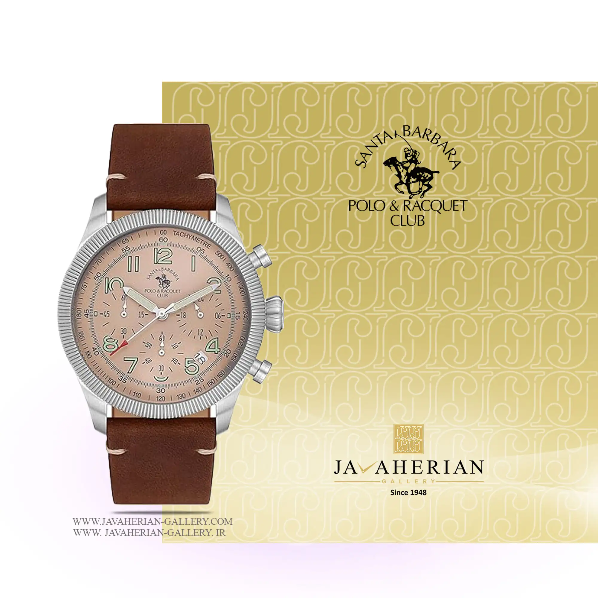 ساعت مردانه پولو سانتا باربارا SB.8.10008-1 1 ساعت مردانه پولو سانتا باربارا SB.8.10008-1