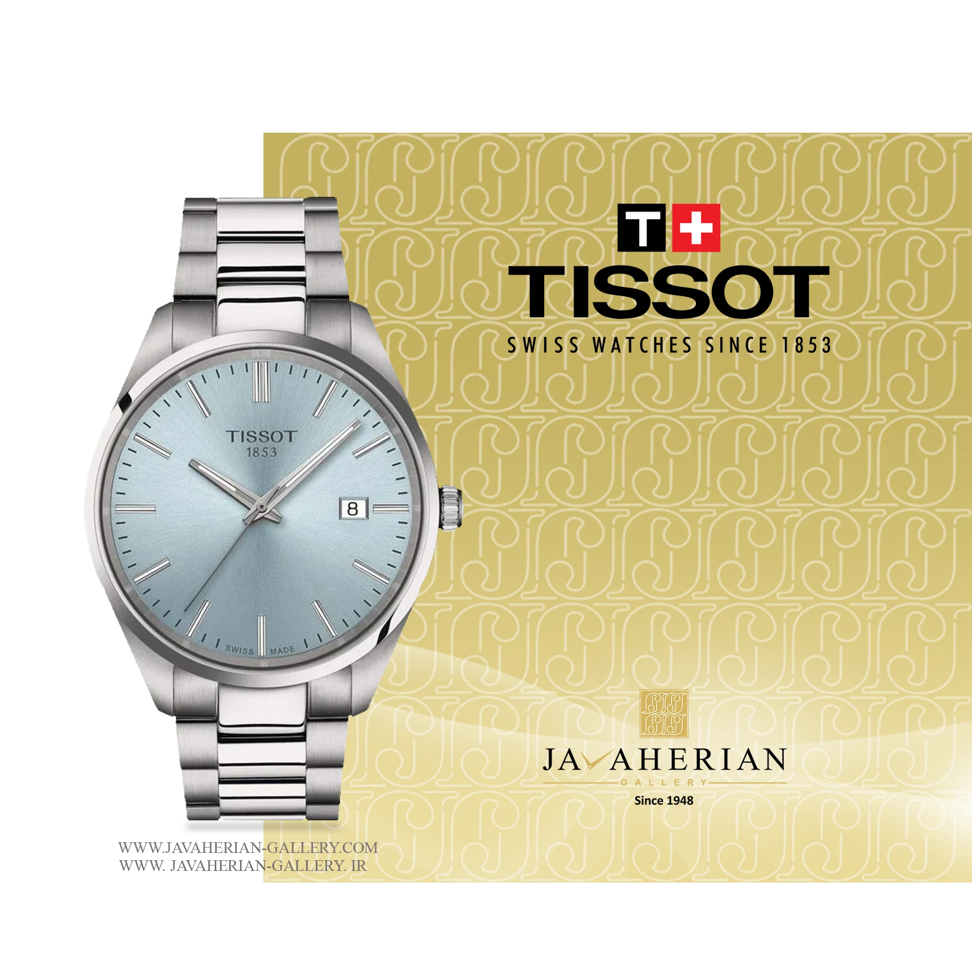 ساعت مردانه تیسوت T150.410.11.351.00 1 ساعت مردانه تیسوت T150.410.11.351.00