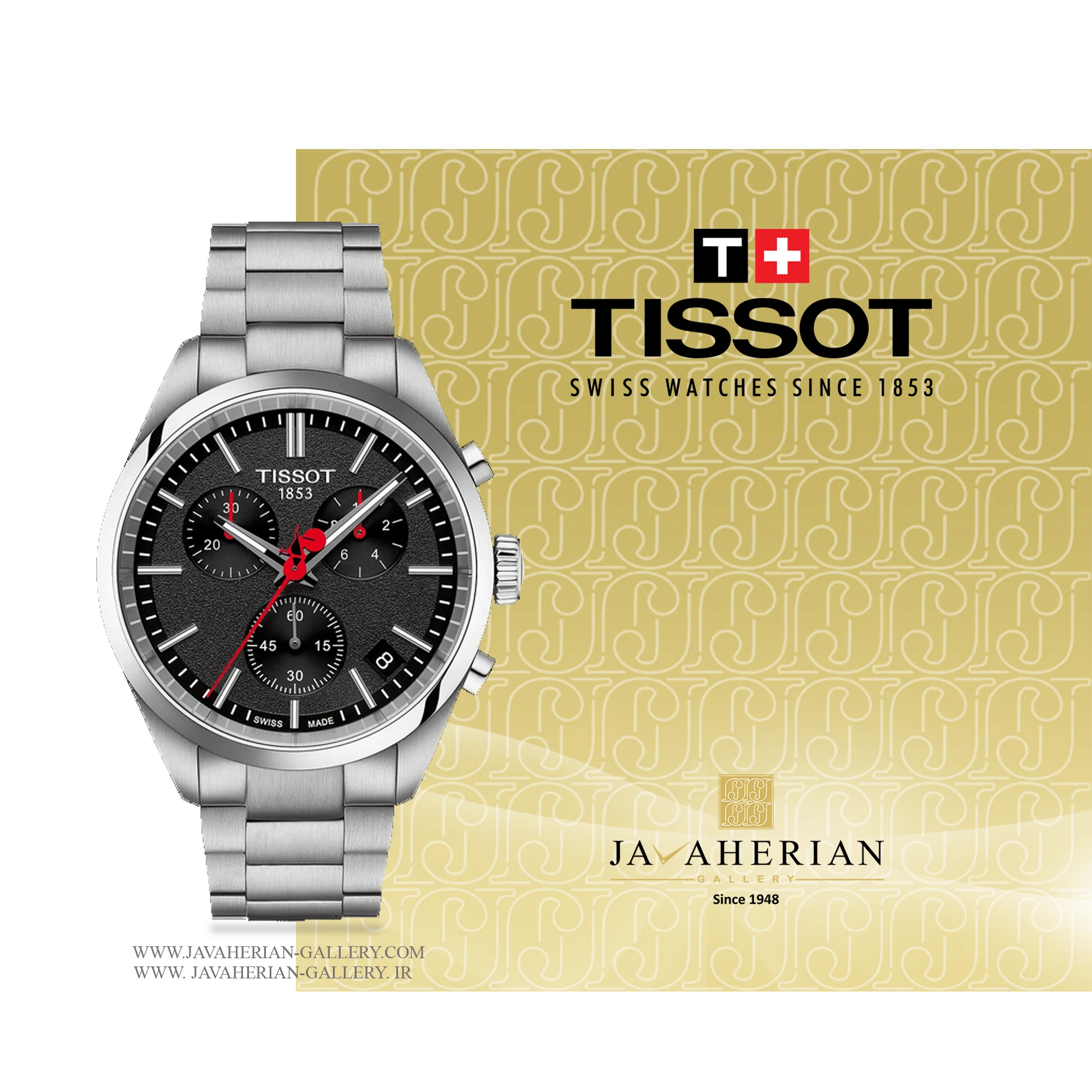 ساعت مردانه تیسوت T150.417.11.051.01 1 ساعت مچی تیسوت مدل T150.417.11.051.01