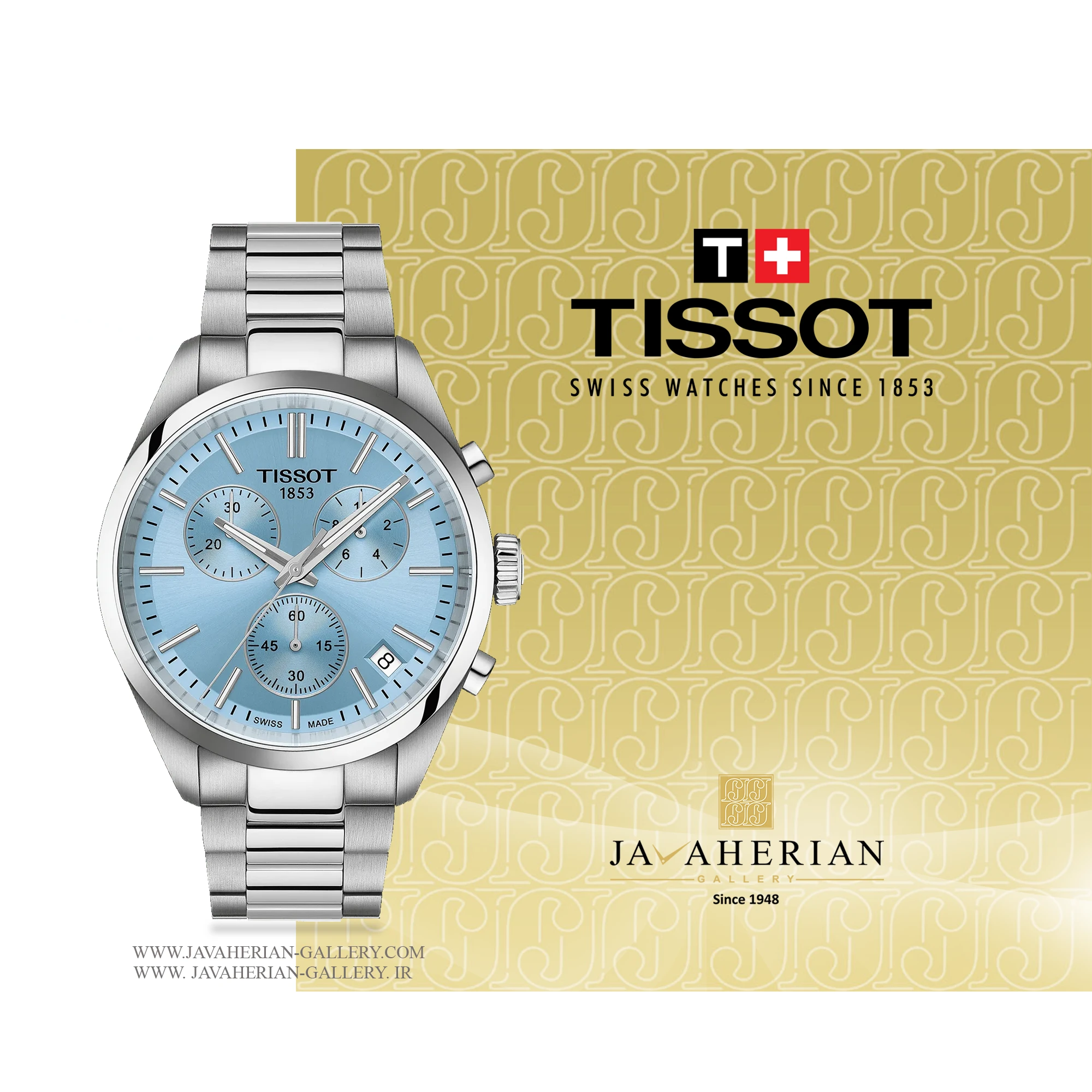 ساعت مردانه تیسوت T150.417.11.351.00 1 ساعت مچی تیسوت مدل T150.417.11.351.00